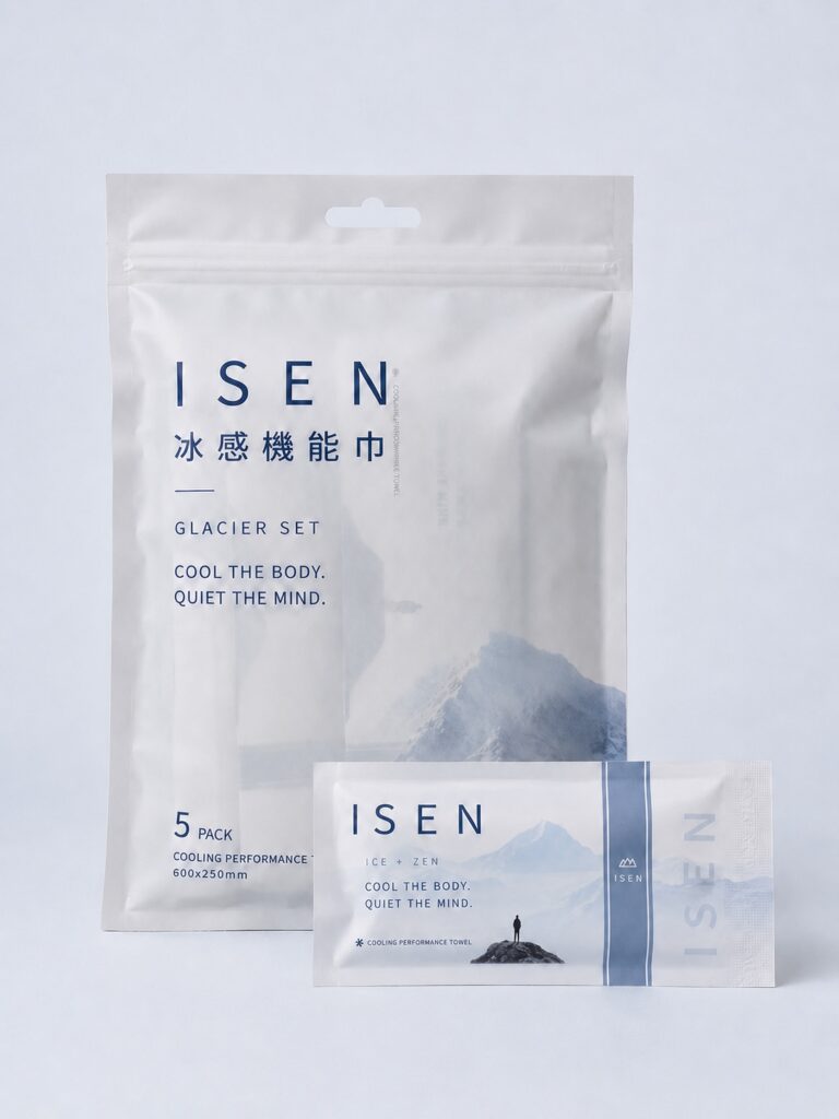 ISEN Glacier Set 一次性冰感機能巾